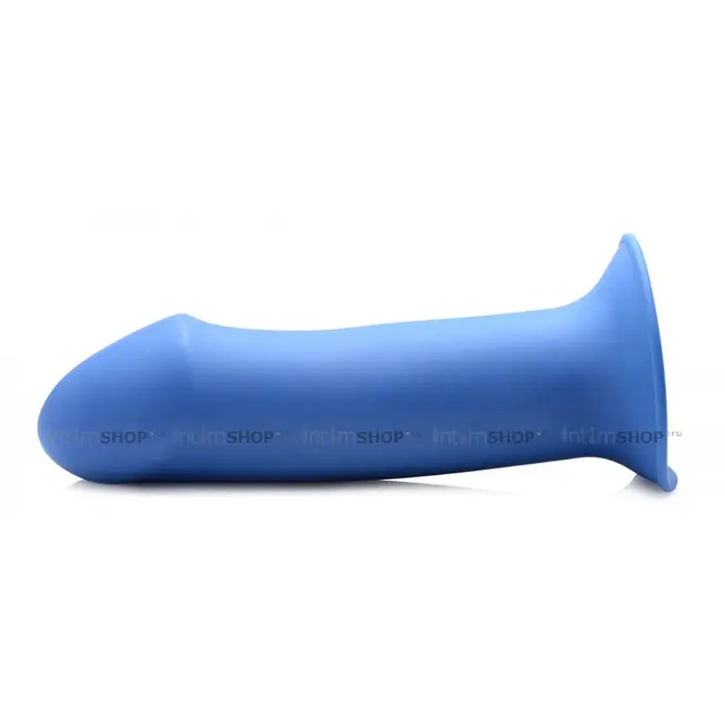 Мягкий фаллоимитатор XR Brands Squeeze-It Thick 17.5 см, синий - фото 7