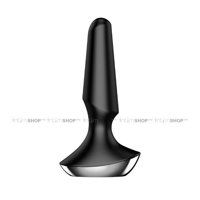 Анальная вибропробка Satisfyer Plug-ilicious 2, черный - фото 6