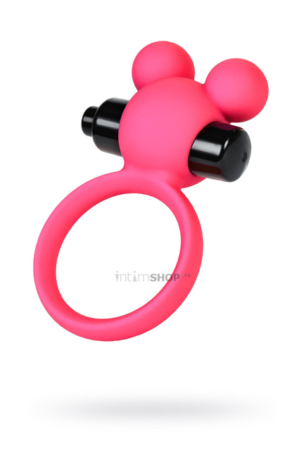 Виброкольцо на пенис Toyfa A-Toys, 7 см, розовый - фото 1