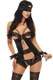 Боди Beauty Night Shaquila teddy set, Чёрный, L/XL