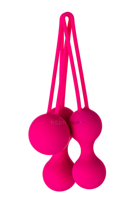 Набор вагинальных шариков Toyfa A-Toys Pleasure Balls Set, розовый - фото 6