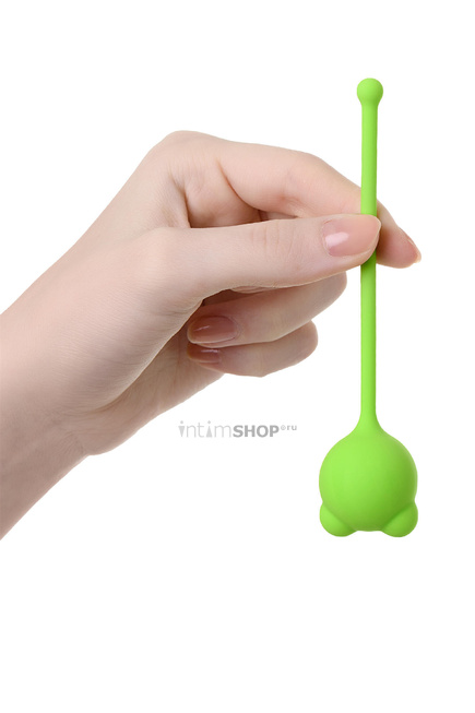 Вагинальный шарик Toyfa A-Toys, зеленый - фото 4