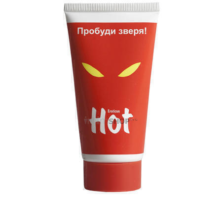 

Гель-смазка возбуждающая HOT Пробуди зверя, с женьшенем, 50 мл