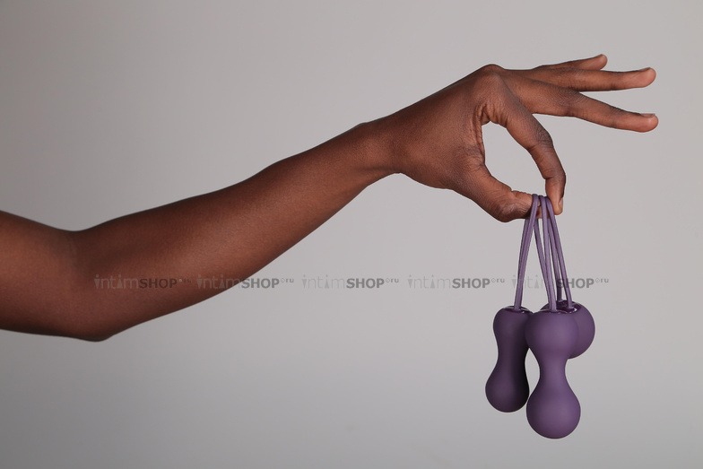Вагинальные шарики Je Joue Ami Kegel Set, фиолетовый - фото 10
