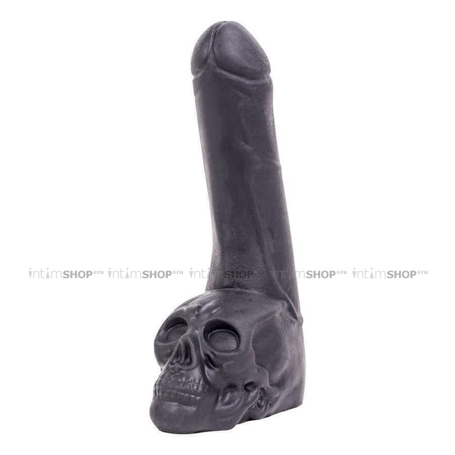 

Фаллоимитатор гигант с черепом Cock with Skull Black