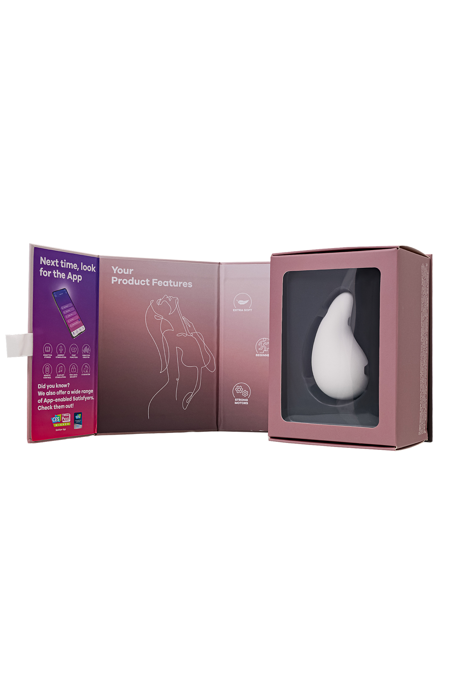  Мини-вибратор Satisfyer Dew Drop, белый