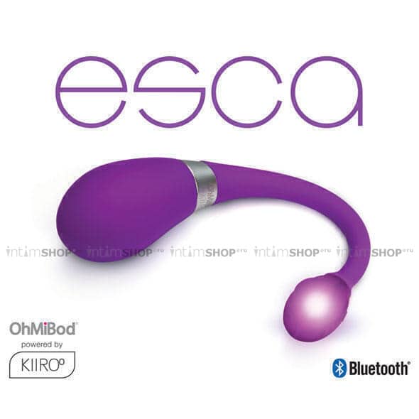 Интерактивный вибратор OhMiBod Esca2 for Kiiroo, фиолетовый - фото 6