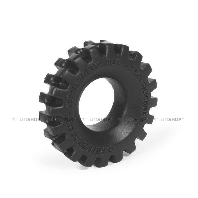 Keep Burning Кольцо из силикона CK05B, цвет черный - фото 1