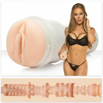 Мастурбатор-вагина Fleshlight Girls Nicole Aniston Fit, белый