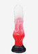 Фаллоимитатор EraSexa Оборотень Mini, 20 см, бело-красный