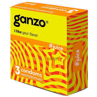 Презервативы Ganzo Juice №3 ароматизированные - фото 1