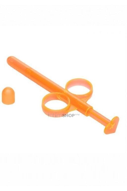 Набор шприцов для введения лубриканта California Exotic Novelties Lube Tube, оранжевый - фото 3