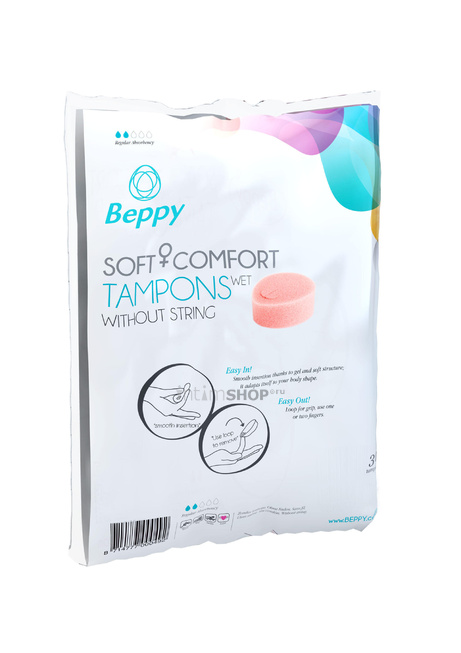 

Тампоны гигиенические Beppy Soft & Comfort Wet, 30 шт