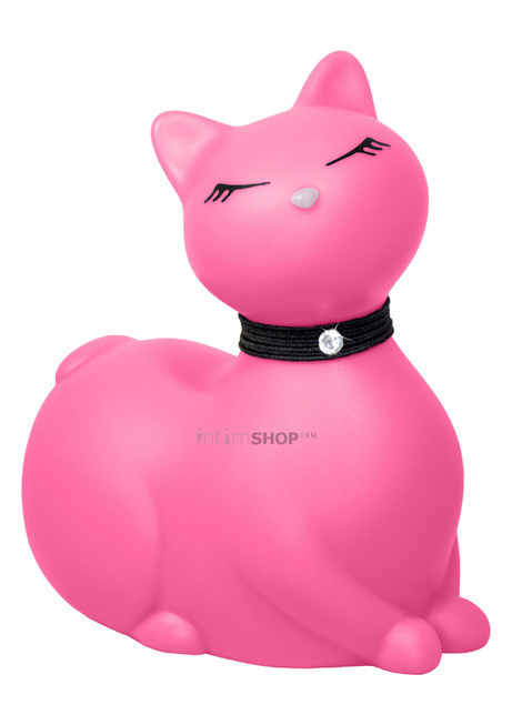 Вибромассажер I Rub My Kitty Travel Size, розовый - фото 1