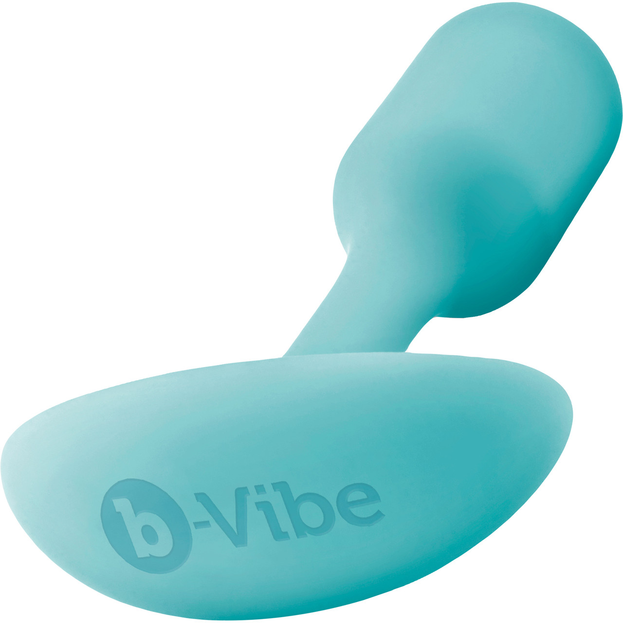 Анальная пробка для ношения b-Vibe Snug Plug 1 с переменным центром тяжести, бирюзовая