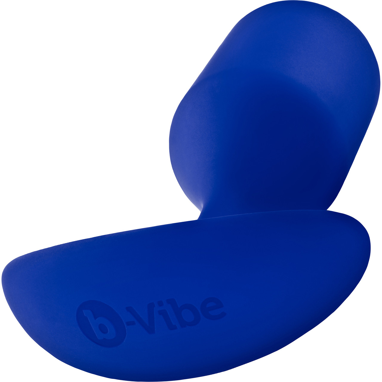 Анальная пробка для ношения b-Vibe Snug Plug 4 с переменным центром тяжести, синяя