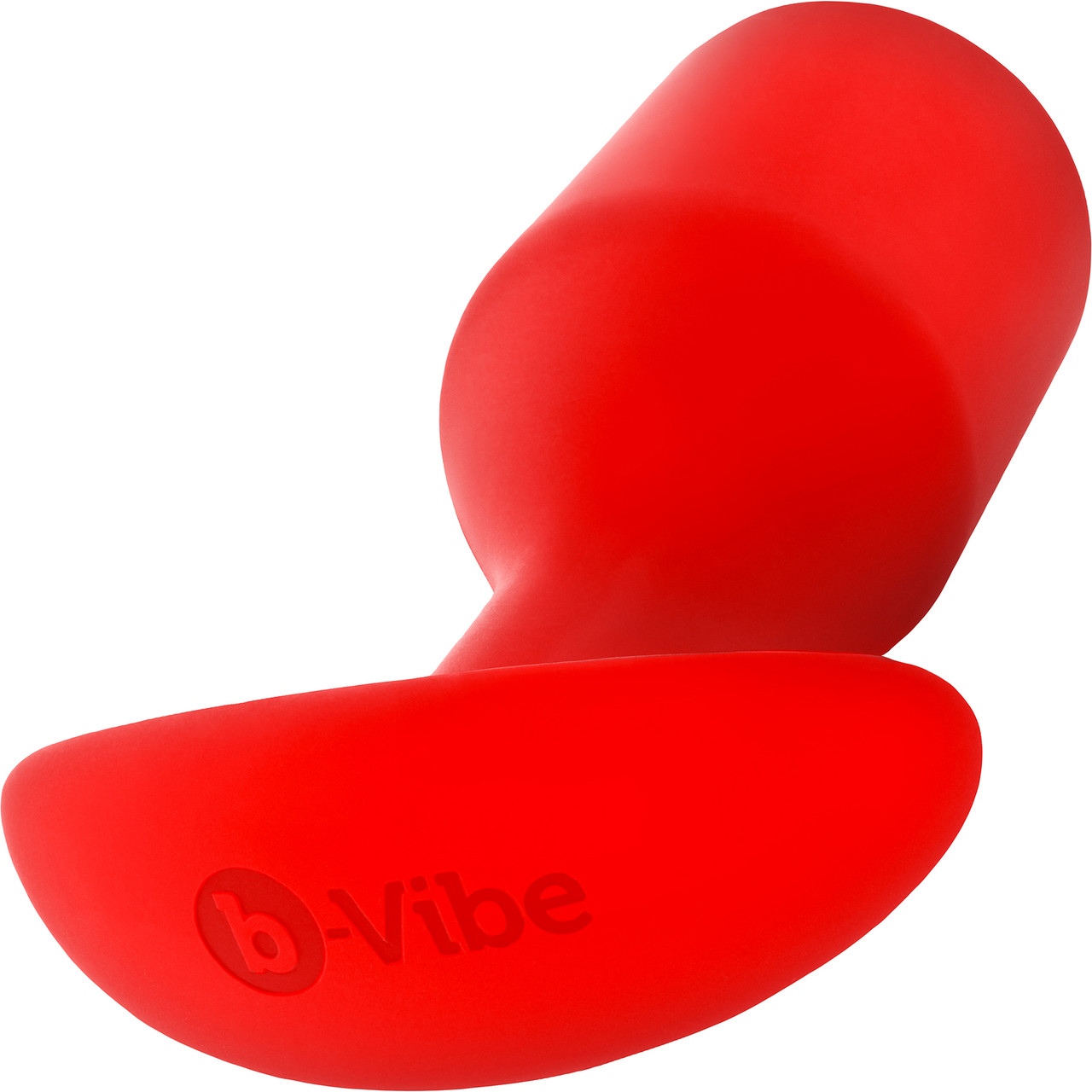 Анальная пробка для ношения b-Vibe Snug Plug 6 с переменным центром тяжести, красная