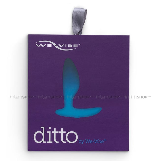 Анальная вибропробка We-Vibe Ditto, синий - фото 10