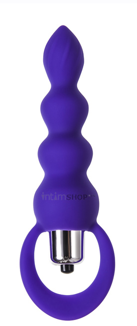 Анальный вибратор-ёлочка ToDo by Toyfa Twisty, фиолетовая - фото 1