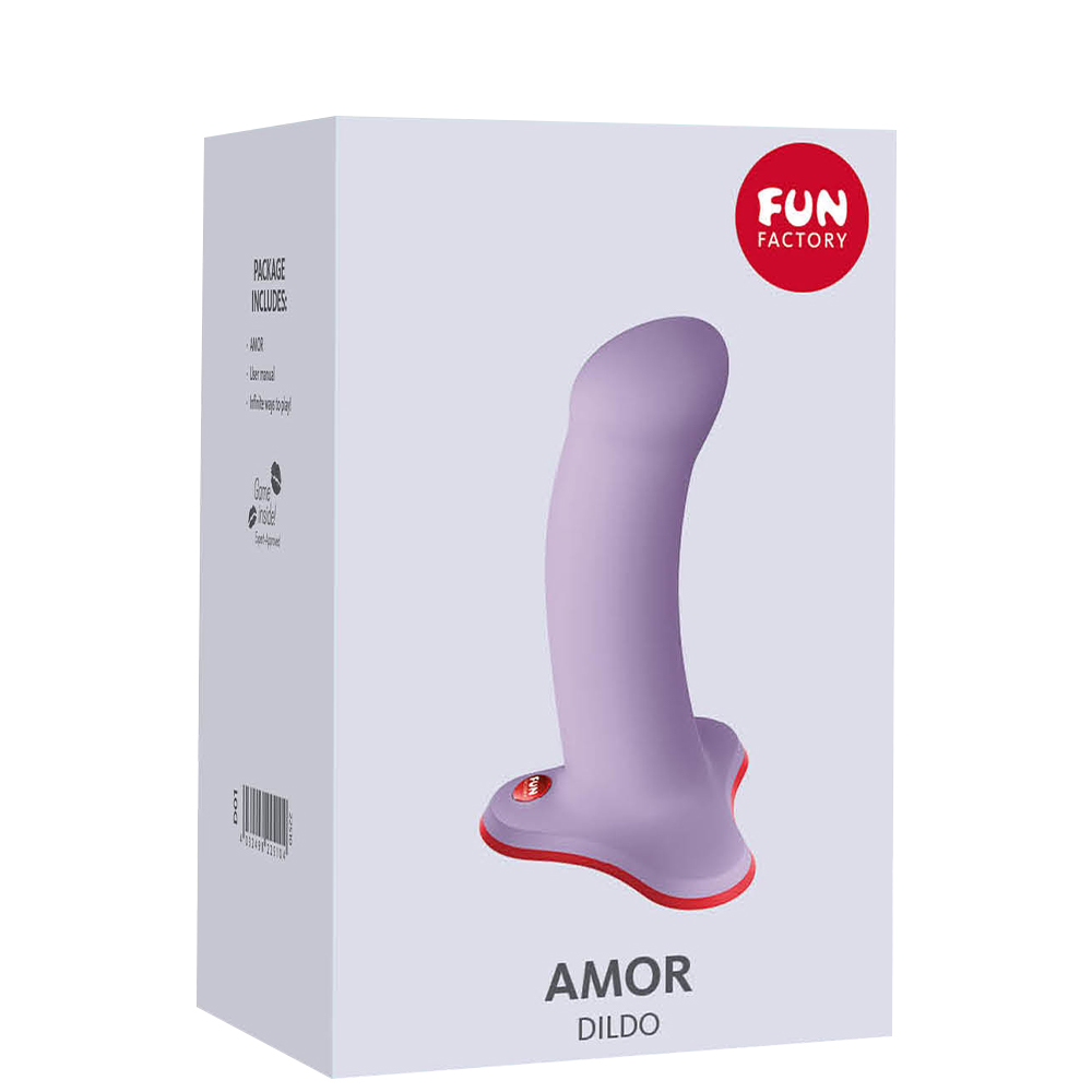 Фаллоимитатор Fun Factory Amor 14.6 см, сиреневый