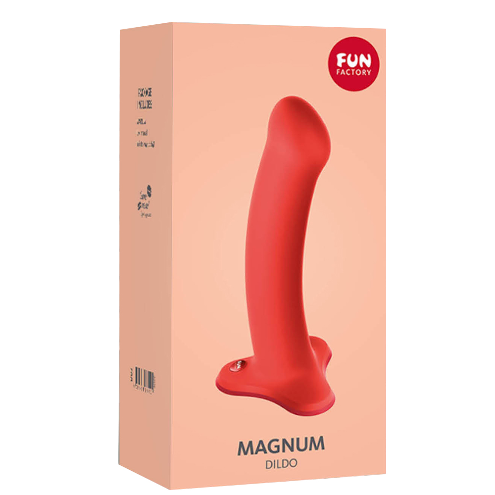 Фаллоимитатор Fun Factory Magnum 18.3 см, коралловый