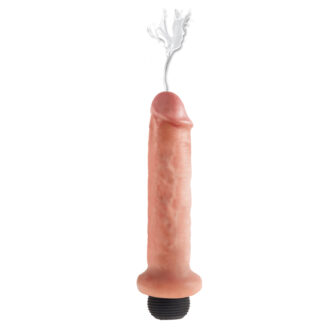 Фаллоимитатор с семяизвержением PipeDream King Cock 7" 21.6 см, телесный