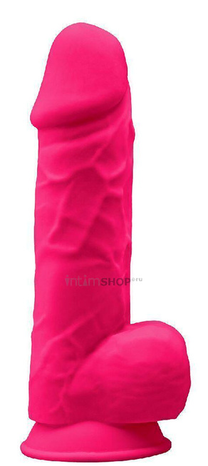 Фаллоимитатор с вибрацией Adrien Lastic SileXD Model 1 21,5 см, ярко-розовый - фото 1