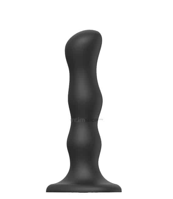 

Фаллоимитатор Strap-On-Me Dildo Geisha Ball M 16.5 см, черный