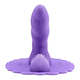 Сменная насадка для секс-машины Cowgirl Premium Unicorn Uni Horn, фиолетовая