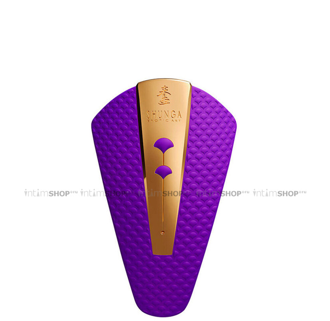 Клиторальный вибратор Shunga Obi, фиолетовый - фото 1