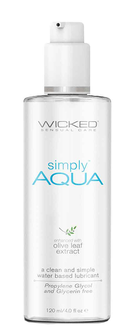 Лубрикант Wicked Simply Aqua на водной основе, 120 мл