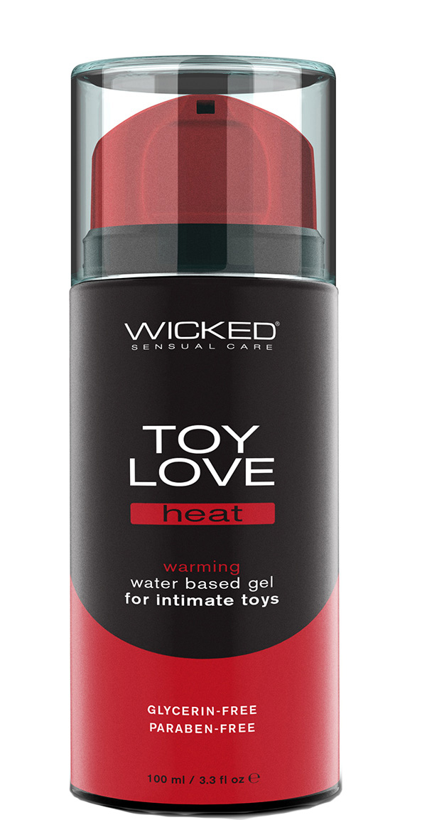 Разогревающий лубрикант Wicked Toy Love Heat на водной основе, 100 мл