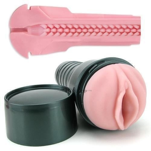 Мастурбатор с вибрацией Fleshlight Vibro Pink Lady Touch, розовый - фото 2