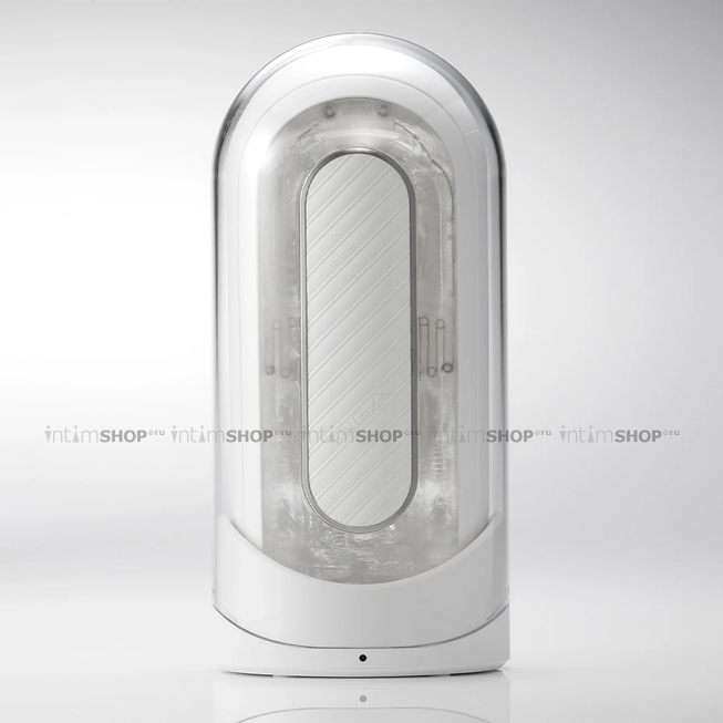 Мастурбатор Tenga Flip Zero Gravity с вибрацией, белый - фото 7
