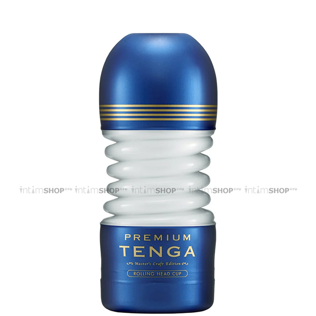 Мастурбатор Tenga Premium Rolling Head Cup, белый - фото 1