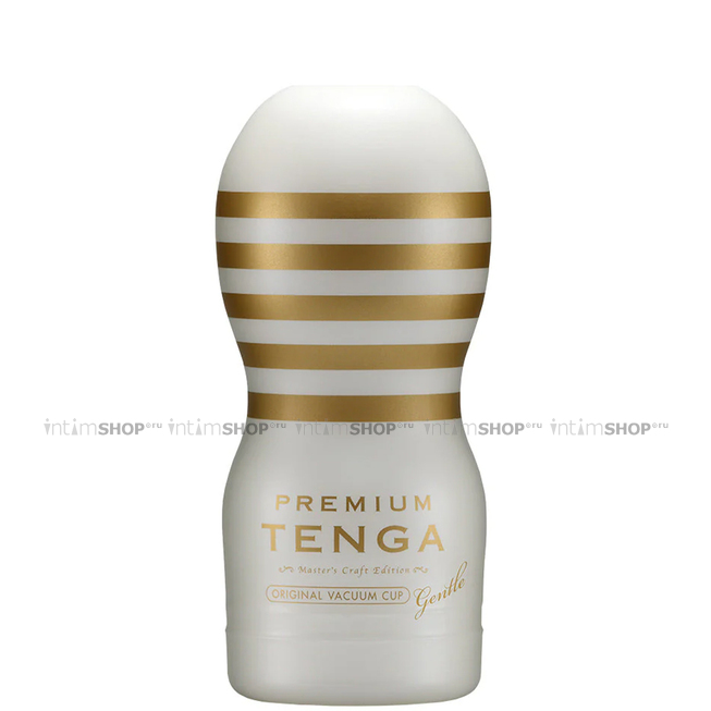 Мастурбатор Tenga Premium Vaccum Cup Gentle, белый - фото 1