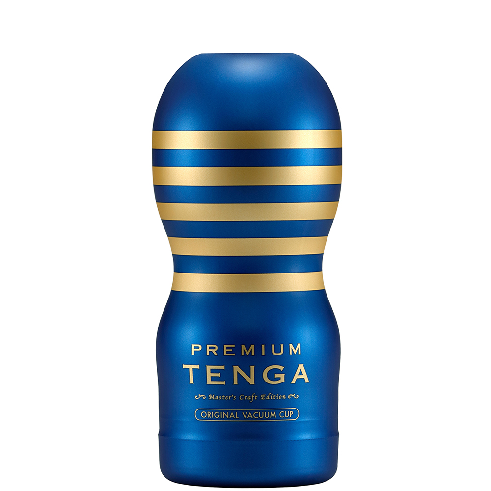 Мастурбатор Tenga Premium Original Vacuum Cup Standard, синий