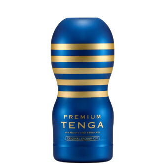 Мастурбатор Tenga Premium Original Vacuum Cup Standard, синий