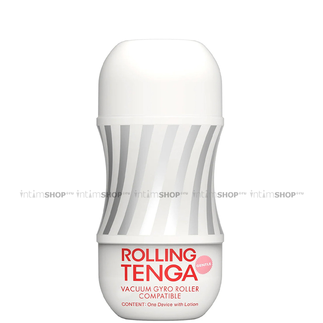 Мастурбатор Tenga Rolling Cup Gentle для Vacuum Gyro Roller, белый