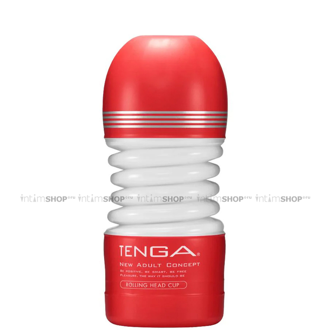 Мастурбатор Tenga Rolling Head Cup, белый - фото 1