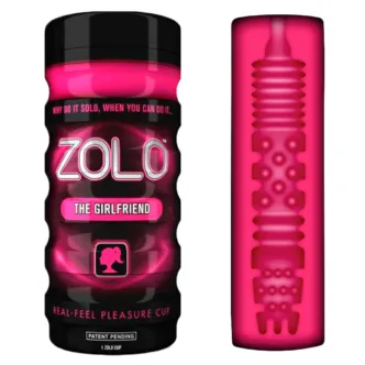 Мастурбатор Zolo The Girlfriend Pleasure Cup, белый