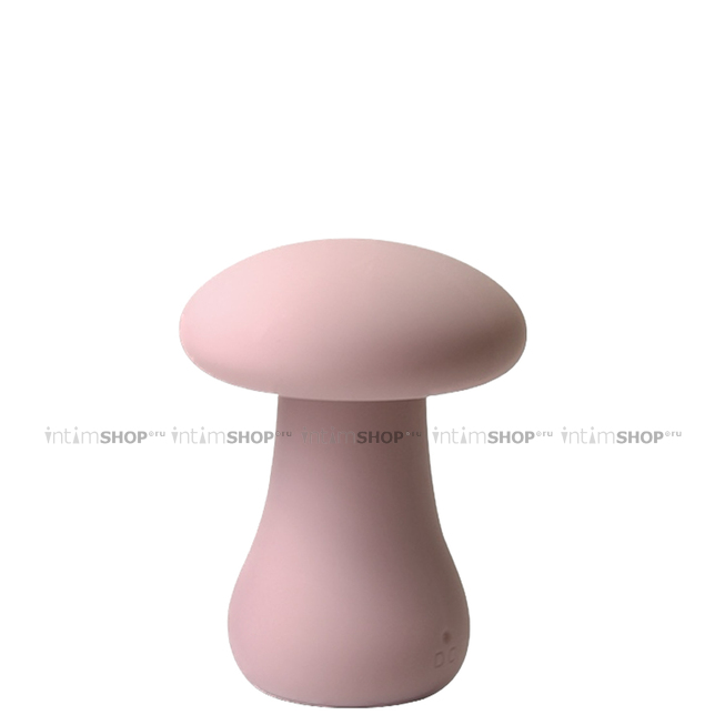 Мини-вибратор CNT Clit Magic Oyster Mushroom, розовый - фото 1