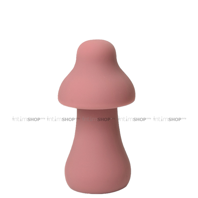 Мини-вибратор CNT Clit Magic Protruding Mushroom, розовый - фото 1