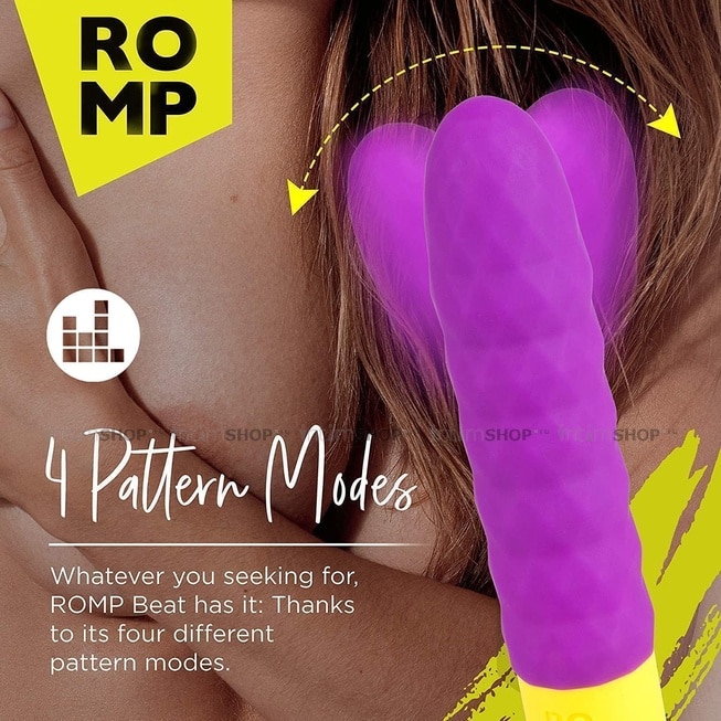 Мини-вибратор Romp Beat, фиолетовый - фото 8