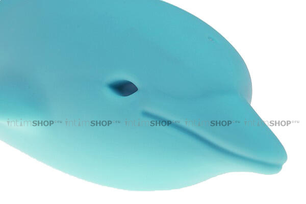 Мини-вибростимулятор Дельфин Adrien Lastic Pocket Dolphin, голубой - фото 3