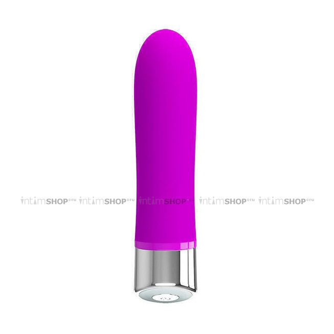 Минивибромассажер-пуля PrettyLove Sampson, фиолетовый - фото 1