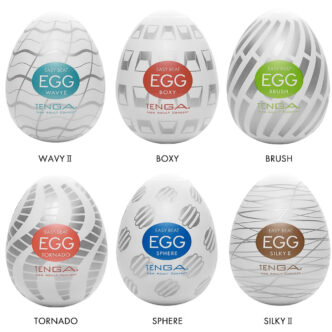 Набор мастурбаторов Tenga Egg New Standard, 6 шт