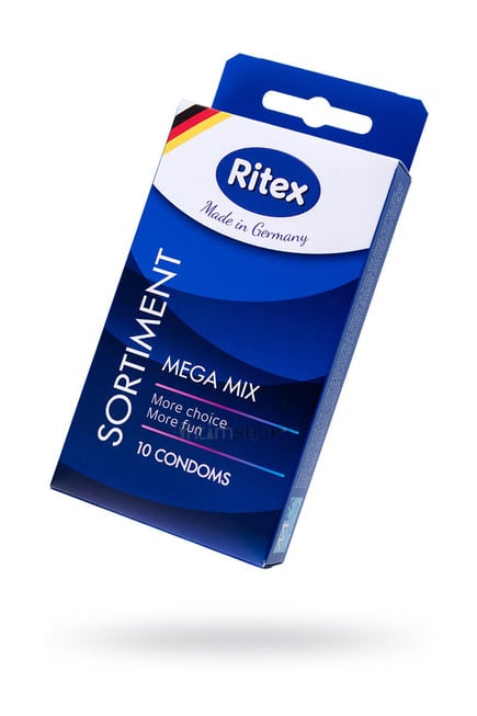

Набор разных презервативов Ritex Sortiment Mega Mix, 10 шт