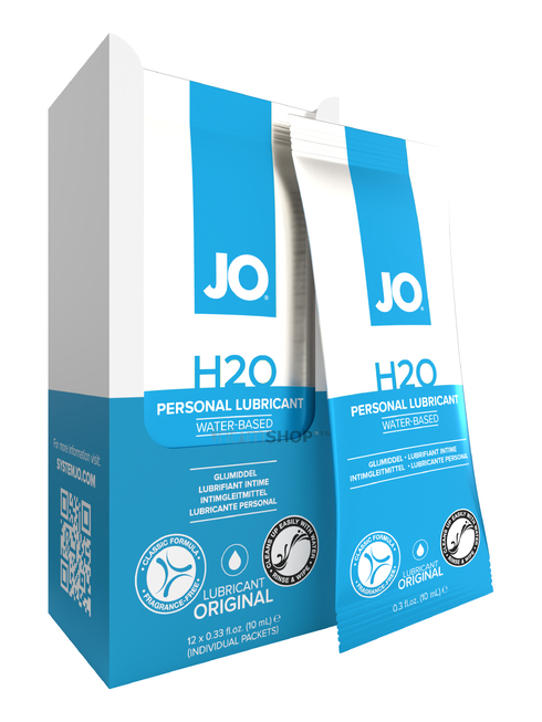 Лубрикант классический System JO H2O Original на водной основе, 10 мл - фото 2