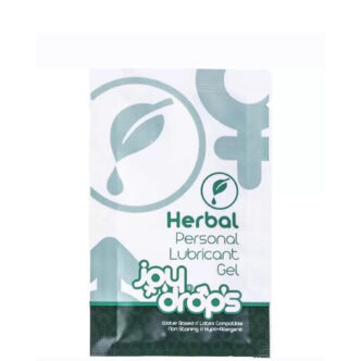 Натуральный гель-лубрикант JoyDrops Herbal на водной основе, 5 мл